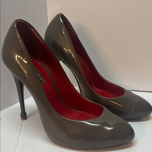 Elegant Gray High Heels